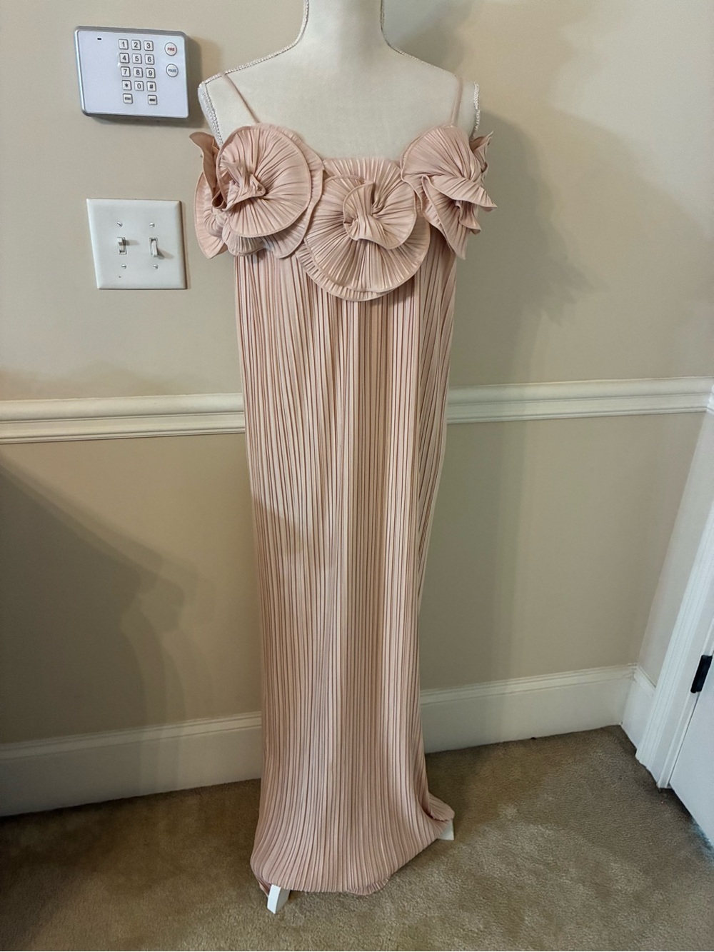 Pleats by Aruni Blush Pink Dress